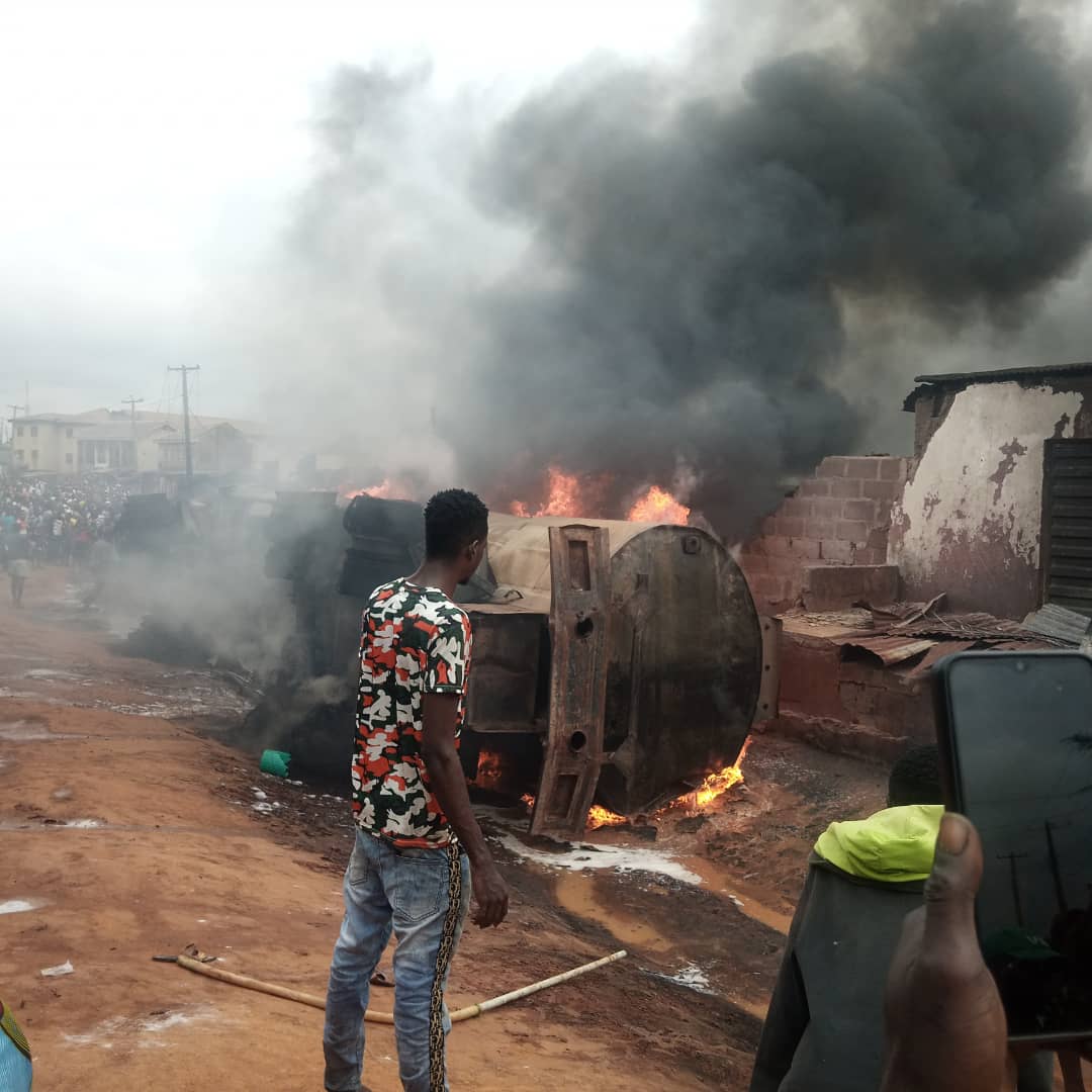 Amosun promises to support victims of Ifo tanker explosion
