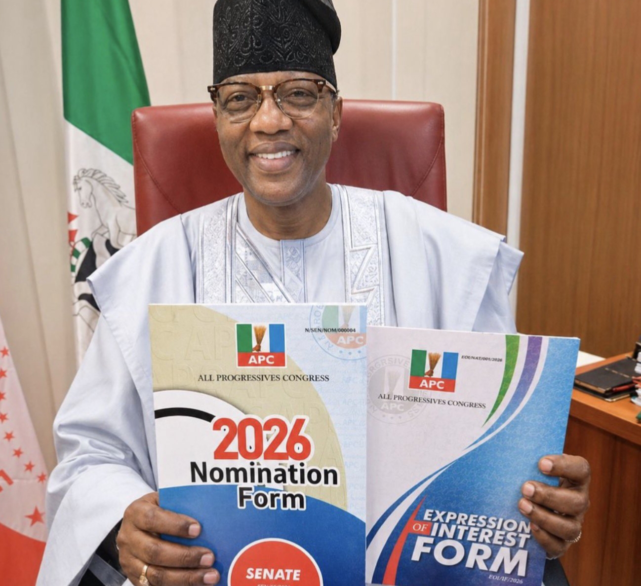 Ogun East: OGD picks APC nomination form despite Abiodun's adoption