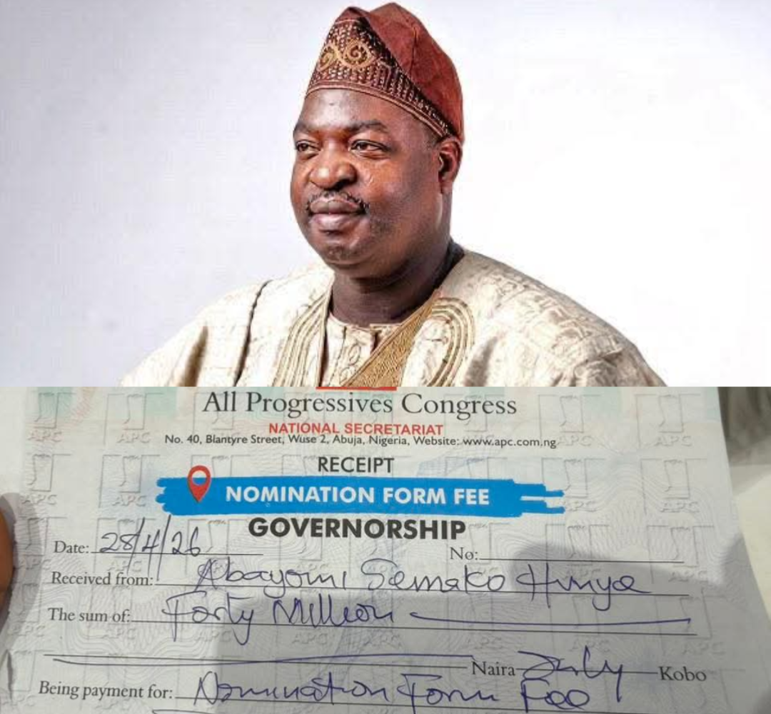 Ogun 2027: Former commissioner, Hunye, ignores consensus arrangement, picks APC guber form