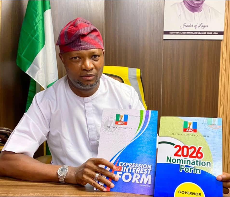 Jandor Picks Lagos APC Guber Forms, Insists on Primaries Despite Endorsements