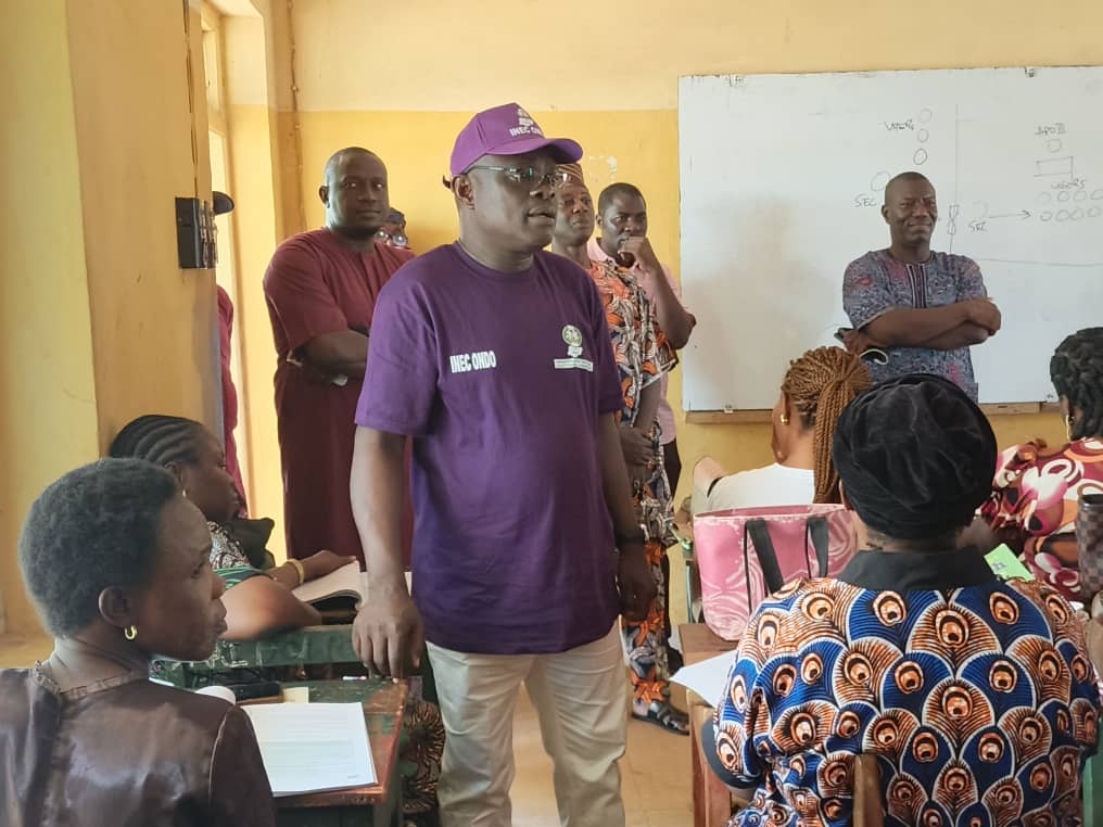 INEC Trains Electoral Officers Ahead of Ondo South Senatorial Bye-Election