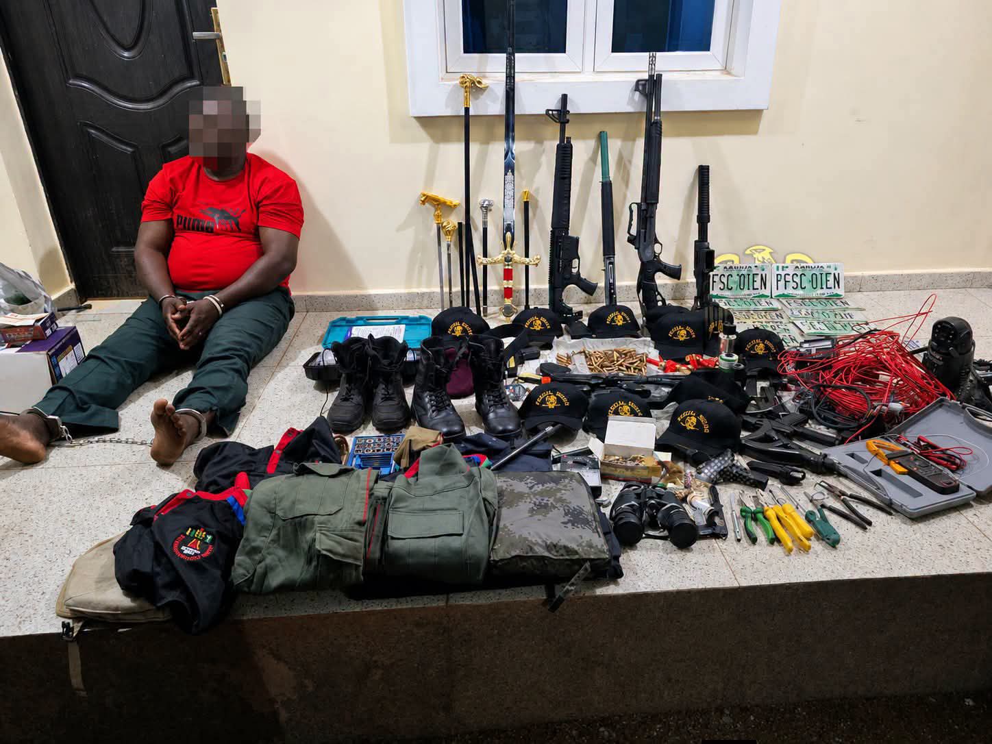 Two NSCDC officers, correctional officer arrested over alleged arms supply to criminals