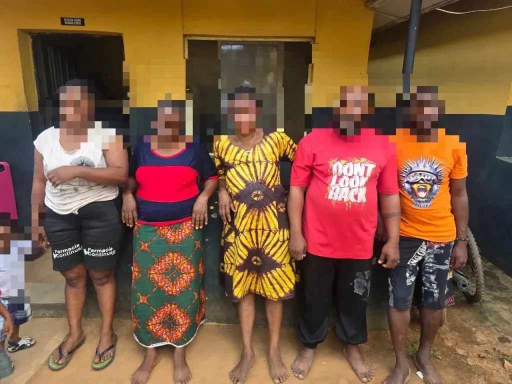 Ogun Police Bust Alleged Baby Factory n Ogun Rescue Two Pregnant Women, Four Children