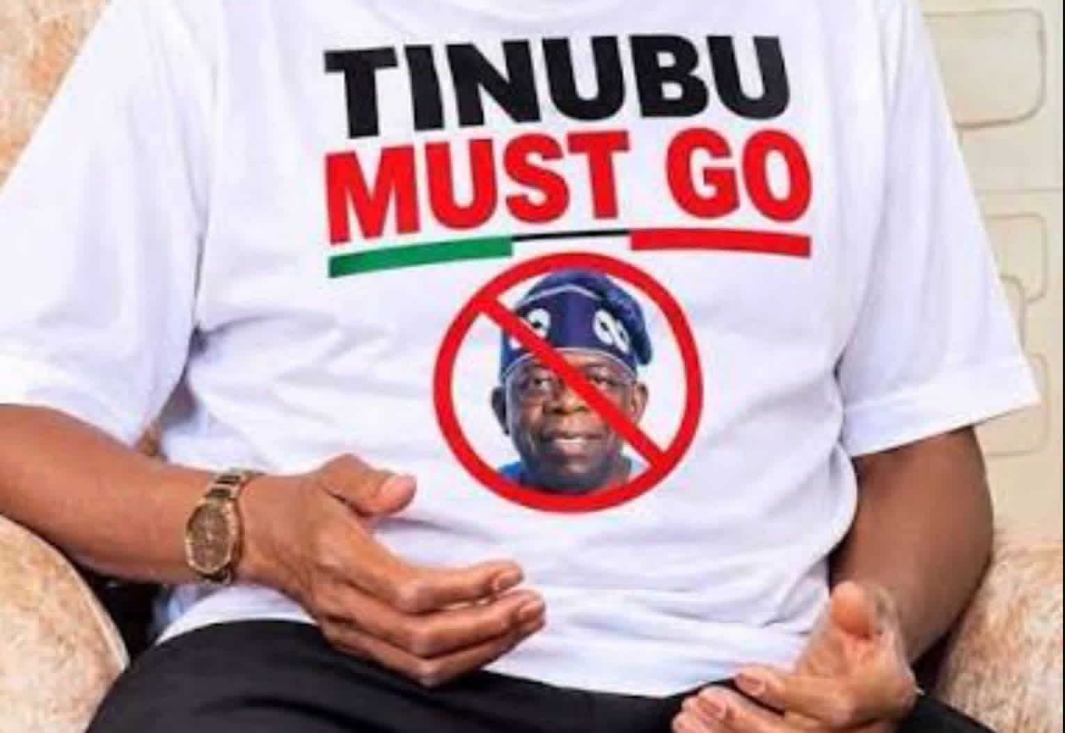 Police explain arrest of five men over ‘Tinubu Must Go’ T-shirts