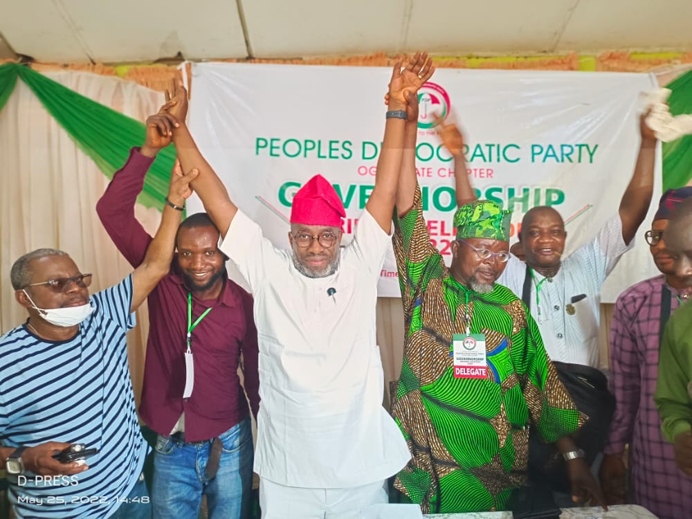 Ogun 2023: Atiku Ex-Spokesman, Showunmi Emerges PDP Guber Candidate in a factional Congress