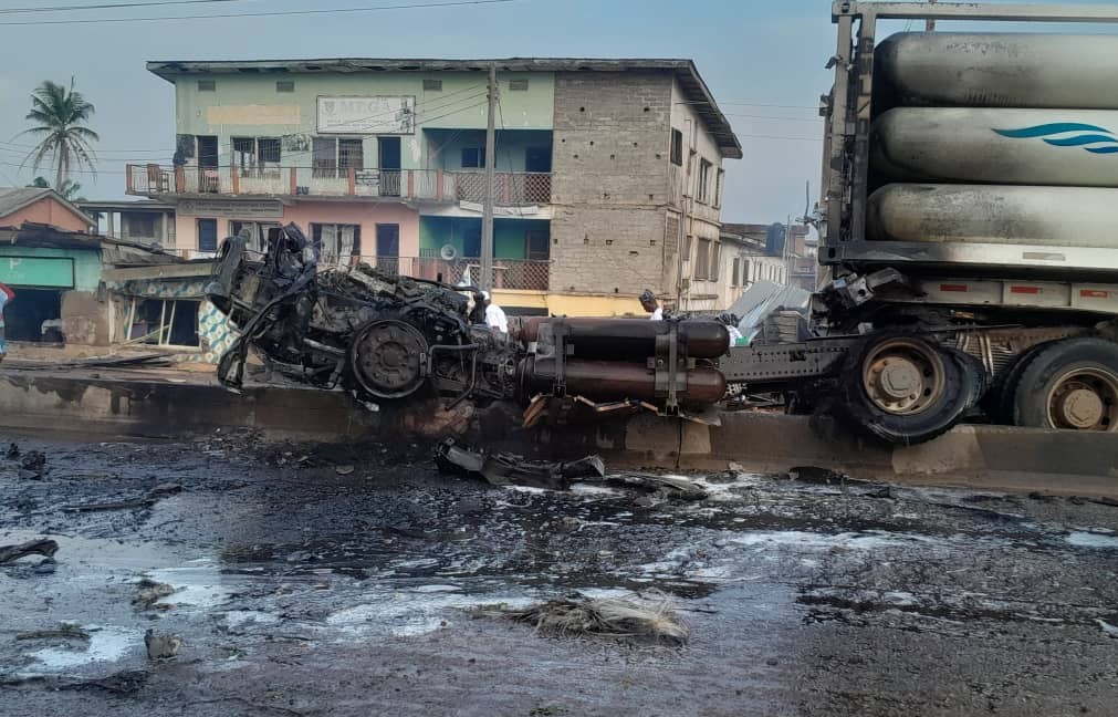 FRSC attributes Ogun gas explosion to brake failure, confirms one death