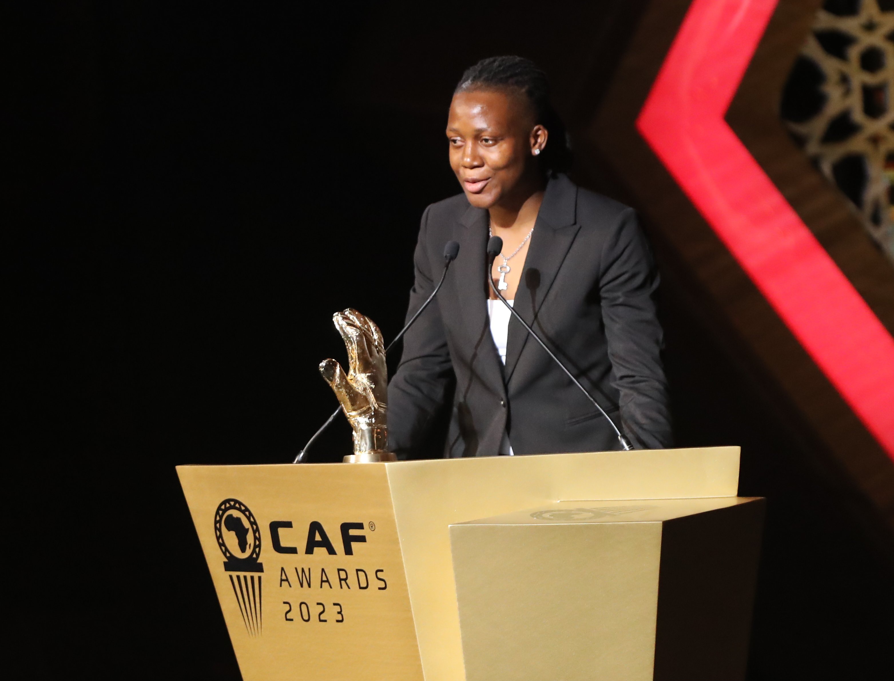 Breaking: Falcons goalkeeper, Chiamaka, is the women's goalkeeper of the year