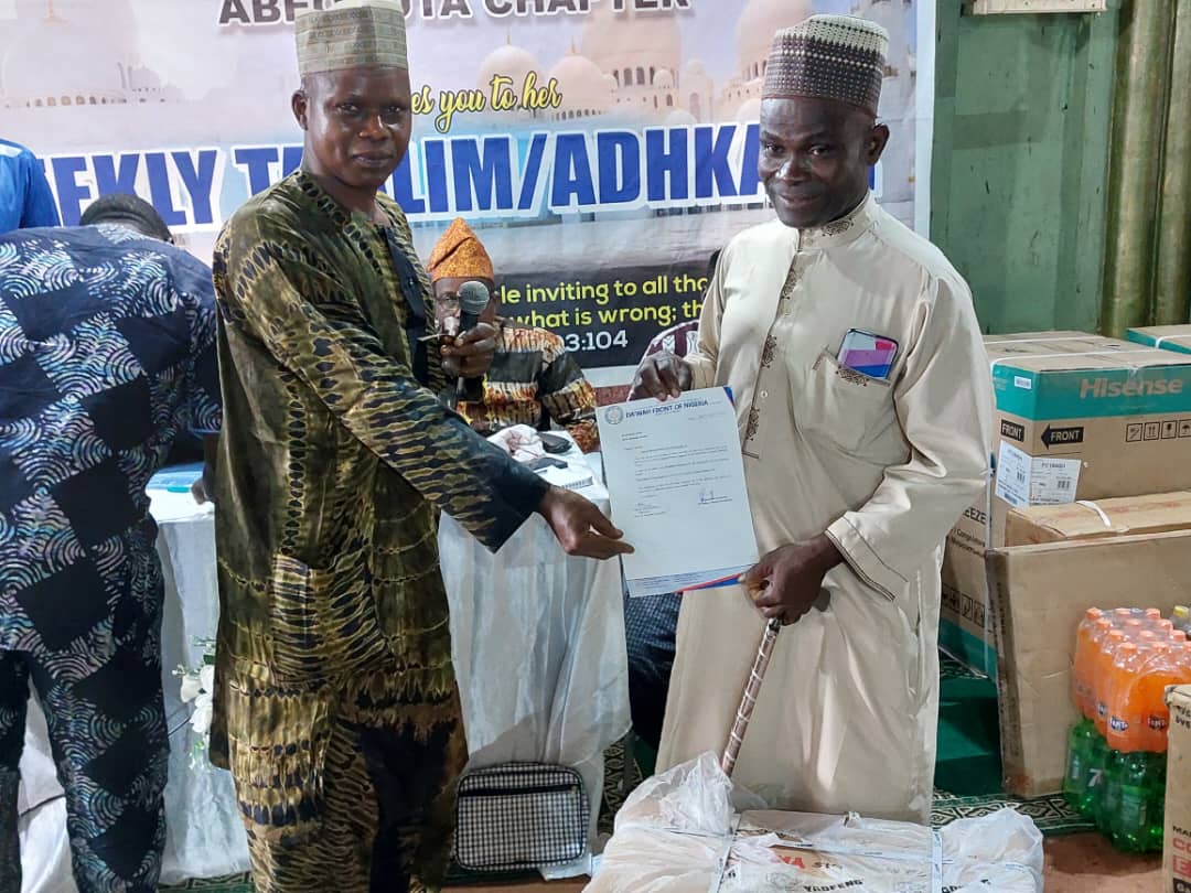 Islam in action as Da'wah Front distributes Zakaat to the less privileged