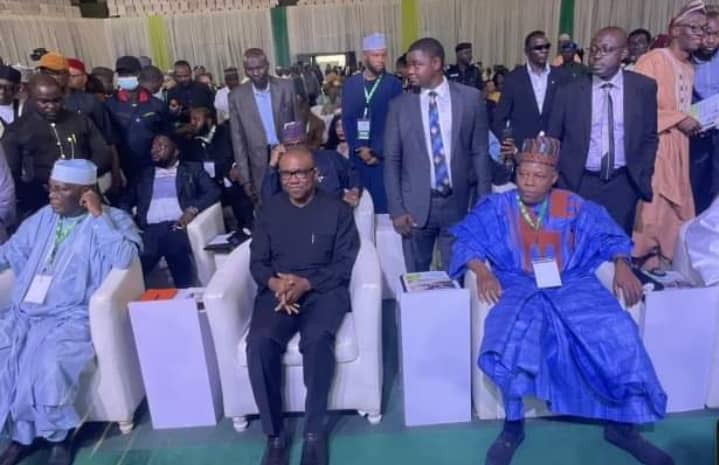 Just In: Tinubu absent as presidential candidates sign peace pact