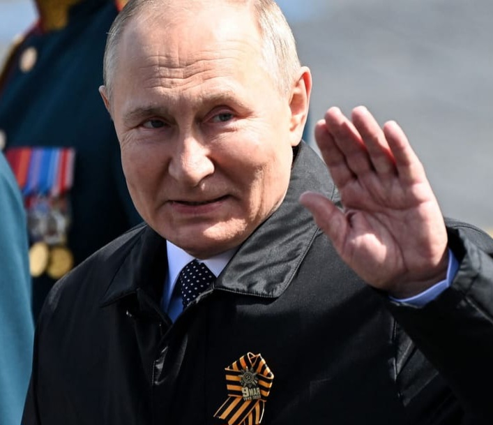 Just In: With all major opponents dead, in prison, exiled, 71 year old Putin wins fifth term in office