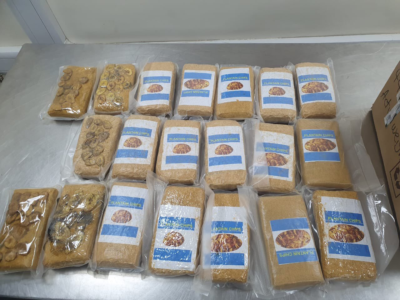 NDLEA Seizes Drugs Hidden in Plantain Chip Packages