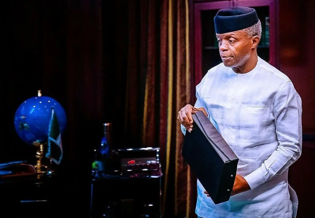 Why is Osinbajo Running Kitikiti, Running Katakata?