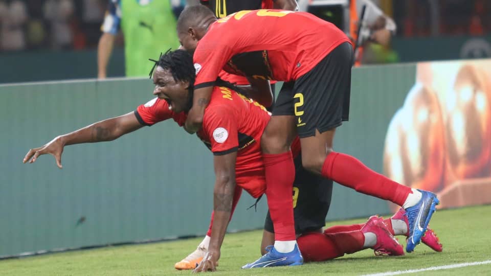 Just In: Angola defeat Namibia, secure quarter final spot