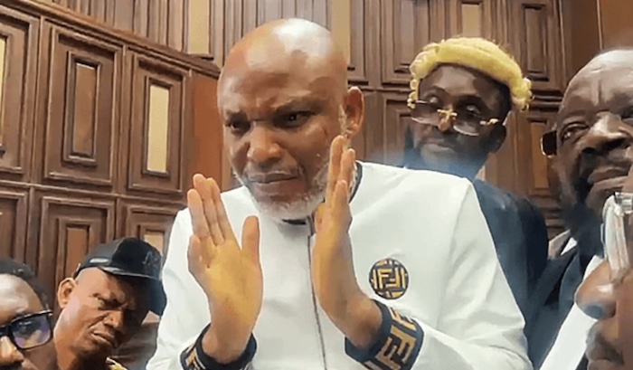 Treason: FG tenders exhibits as Kanu’s trial resumes