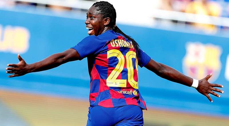 Fans react as FIFA describes Oshoala, Super Falcon’s striker, as ‘unstoppable’