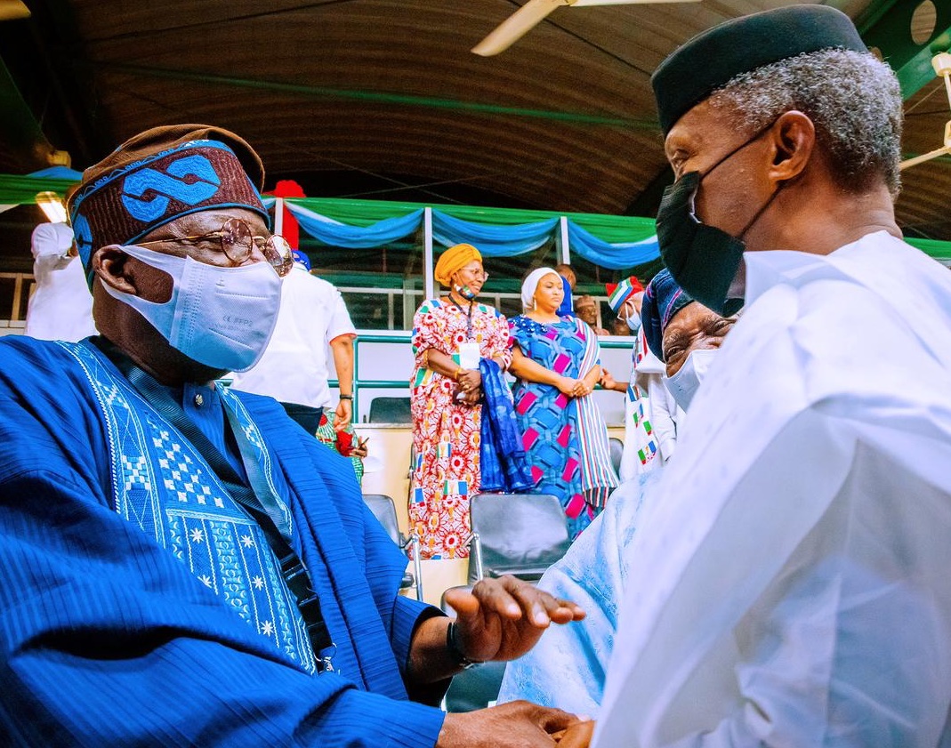 I don’t have any son old enough to declare for president – Tinubu reacts to Osinbajo's declaration
