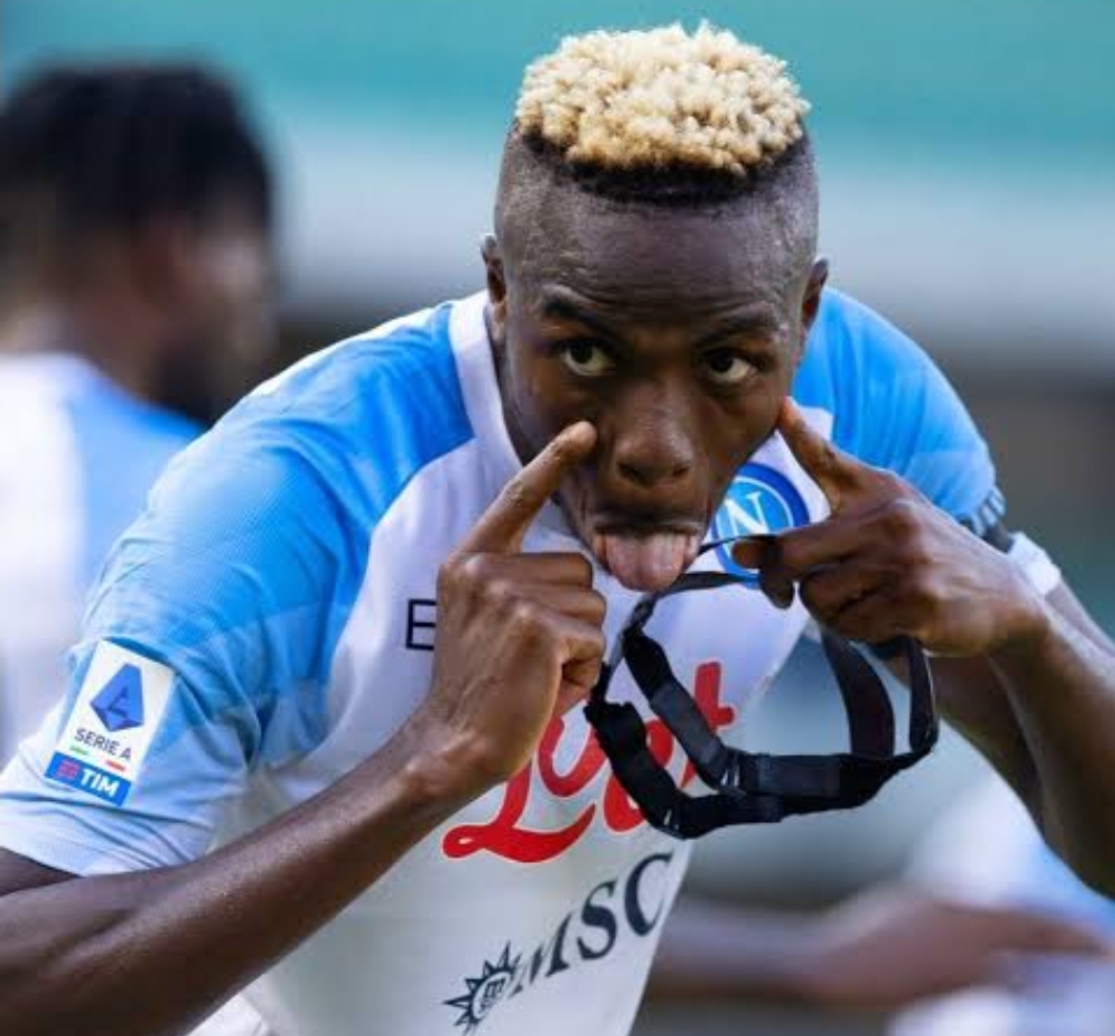 TikTok Mock: Osimhen pulls down Napoli-related content from Instagram, threatens legal action