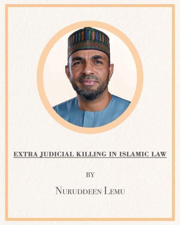 EXTRA JUDICIAL KILLING IN ISLAMIC LAW - It is criminal