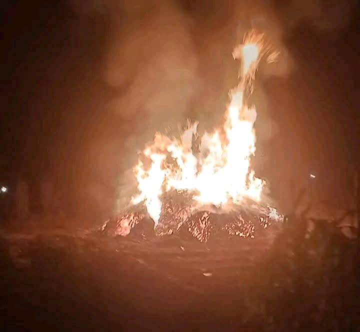 Sokoto residents flee as Explosive device burst into flames amid US operation