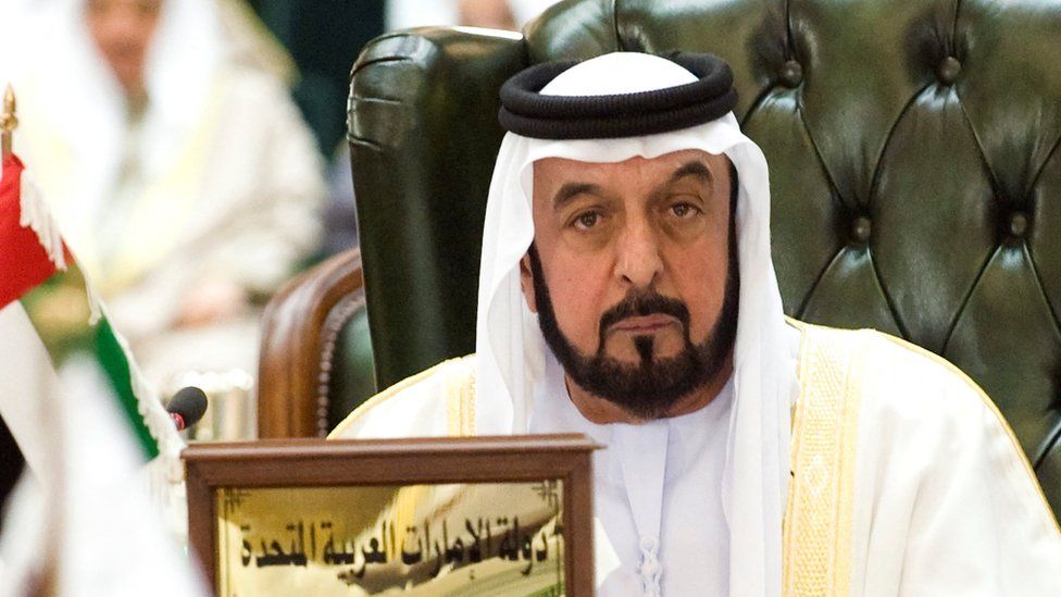 PHOTO: UAE President, Sheikh Sheikh Khalifa bin Zayed al-Nahyan, buried