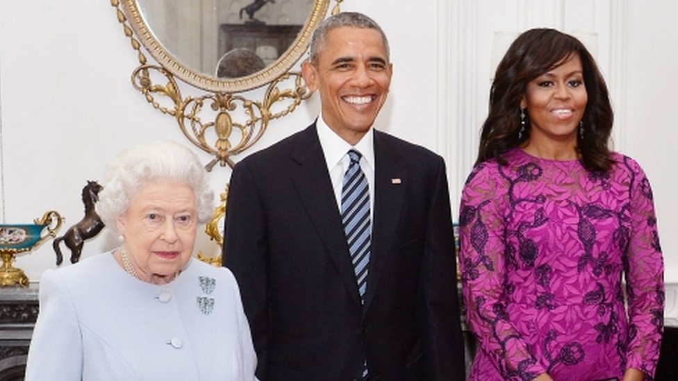 ‘We are grateful to have witnessed her dedicated leadership’ – Obamas eulogise Queen Elizabeth II