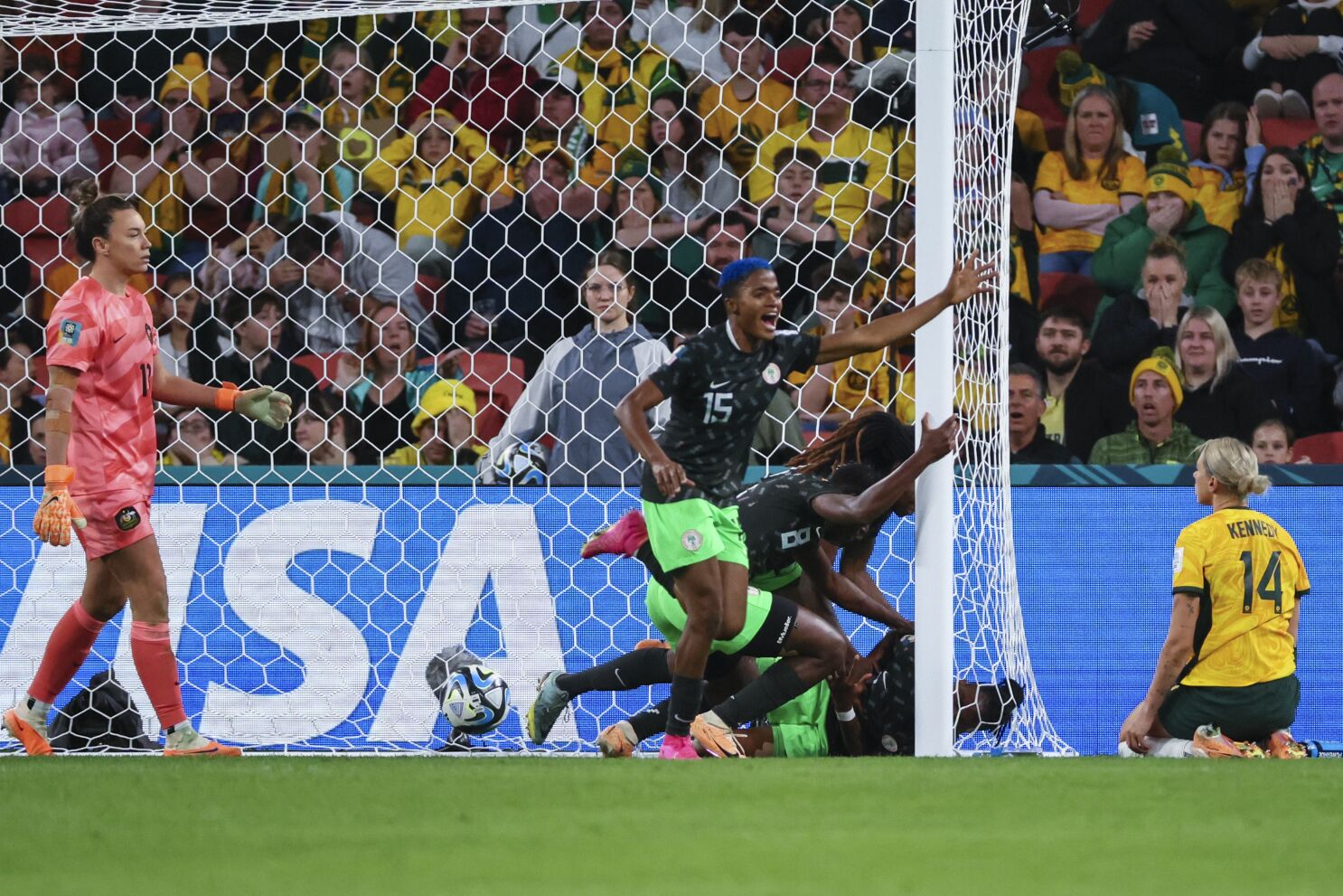 Breaking: Super Falcons win first game by an African team, defeat co-host, Australia in the ongoing world cup