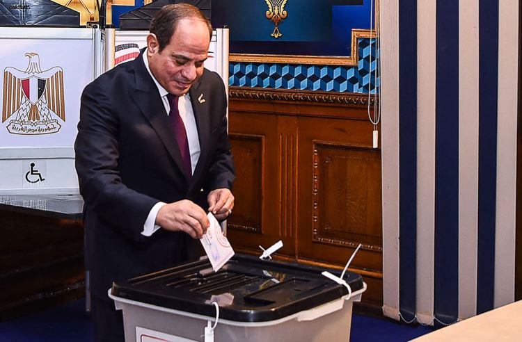 Just In: Egypt’s President, El-Sisi reelected for 3rd term with almost 90% of votes