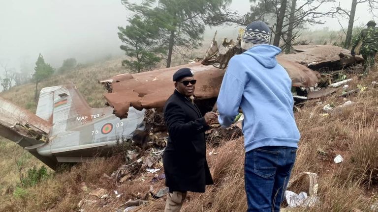 Breaking: Three weeks after Ebrahim Raisi death, Malawi’s Vice President, Ex-First lady die in plane crash